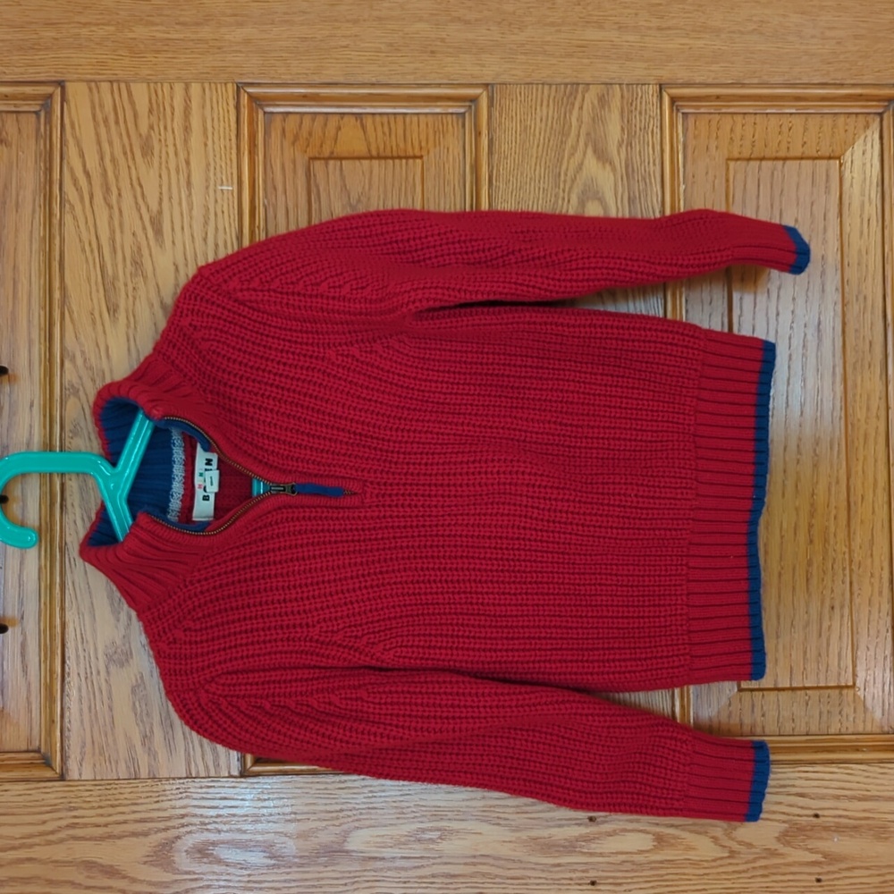 Boden chunky half zip sweater, Like New